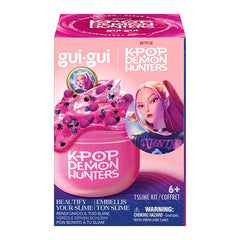 Gui Gui x KPop Demon Hunters DIY Beautified Slime Kit (1 Jar) Style Ships Assorted Simple Gui Gui