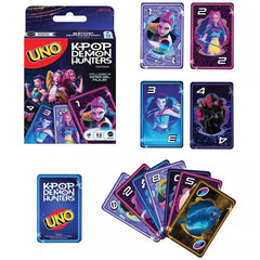 UNO KPop Demon Hunters Special Edition Card Game By Mattel Simple KPop Demon Hunters
