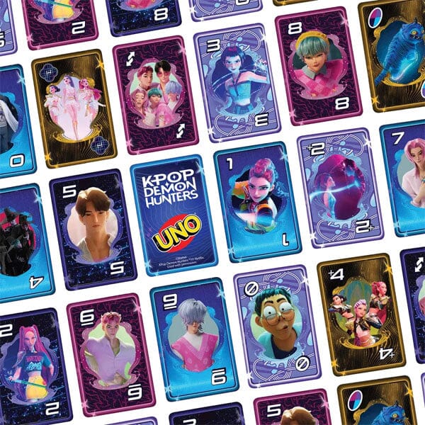UNO KPop Demon Hunters Special Edition Card Game By Mattel Simple KPop Demon Hunters