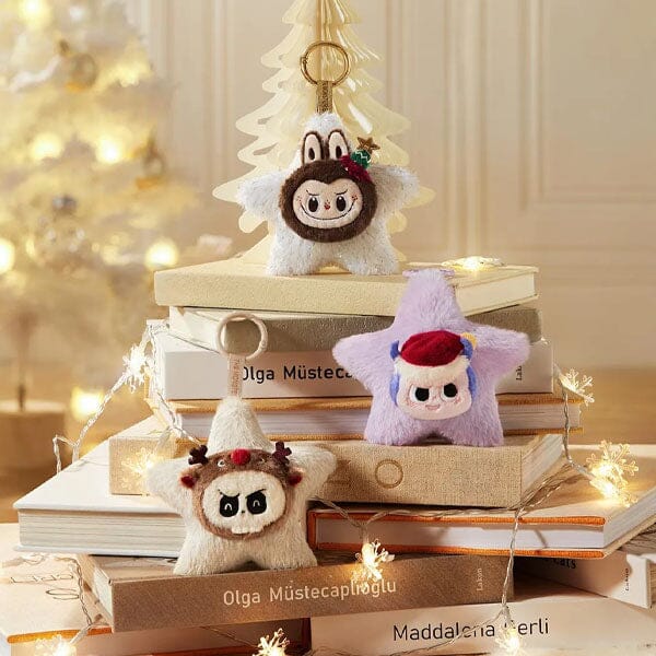 Pop Mart x THE MONSTERS: Classic Series Sparkly Star Plush Pendant Blind Box (1pc) Simple Pop Mart