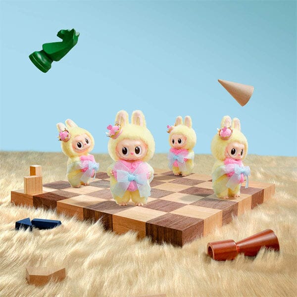 Pop Mart x THE MONSTERS: Labubu "Let's Checkmate" Plush Doll Pendant (1pc) Simple Pop Mart
