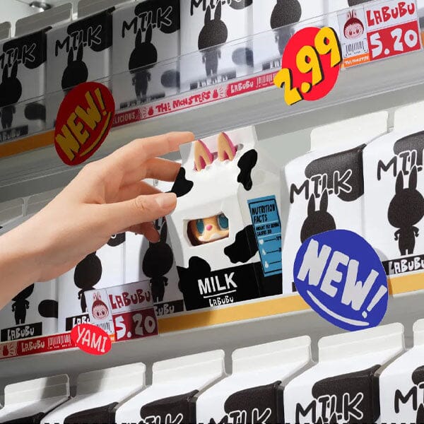Pop Mart x THE MONSTERS: Wacky Mart Series Figurine Blind Box (1pc) Simple Pop Mart