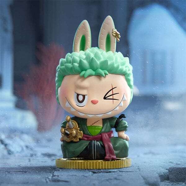 Pop Mart x THE MONSTERS: Labubu One Piece Anime Series Figurine Blind Box (1pc) Simple Pop Mart