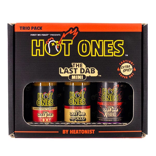 Hot Ones® "The Last Dab" Mini Hot Sauce Trio Pack Sampler | As Seen On Youtube Simple Hot Ones