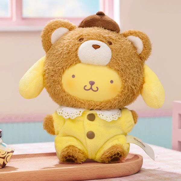 TOP TOY x Sanrio: "Latte Baby" Series Plush Keychain Blind Box (1pc) Simple TOP TOY