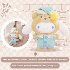 TOP TOY x Sanrio: "Latte Baby" Series Plush Keychain Blind Box (1pc) Simple TOP TOY