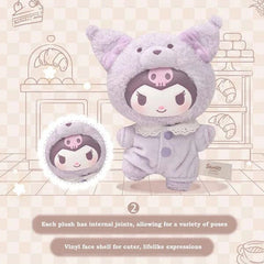 TOP TOY x Sanrio: "Latte Baby" Series Plush Keychain Blind Box (1pc) Simple TOP TOY