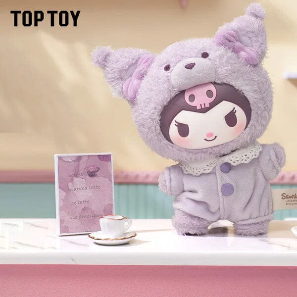 TOP TOY x Sanrio: "Latte Baby" Series Plush Keychain Blind Box (1pc) Simple TOP TOY