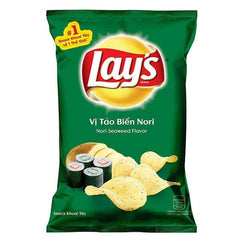 Lay's Nori Seaweed Flavor Potato Chips (90g) Limited Edition Import From Vietnam Simple Lay's