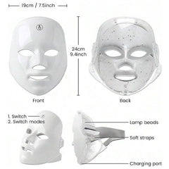 7-in-1 LED Light Therapy Wireless Face Mask Simple Exclusive