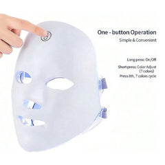 7-in-1 LED Light Therapy Wireless Face Mask Simple Exclusive