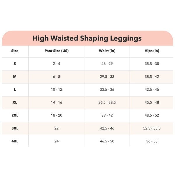 Shapermint Essentials® High Waisted Shaping Leggings - Black (Multiple Sizes) Simple Shapermint