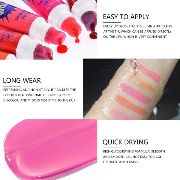 WOW PoutPops (6 Colors) | Peel-Off Lip Stain | As Seen On TikTok! Simple Showcase