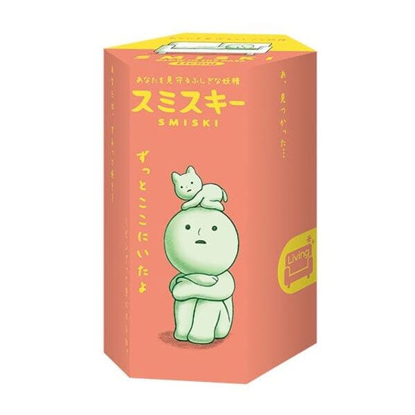 Smiski Living Series Collectible Glow in the Dark Figurine Blind Box (1pc) Simple Smiski