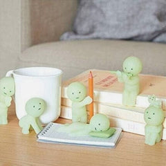 Smiski Living Series Collectible Glow in the Dark Figurine Blind Box (1pc) Simple Smiski