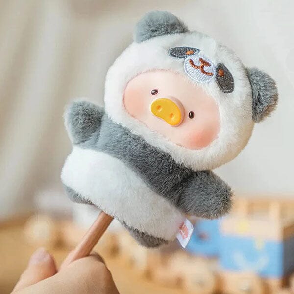TOYZERO+ x Lulu The Piggy: Animal Party Puppet Show Series Plush Keychain Blind Box (1pc) Simple TOYZEROPLUS