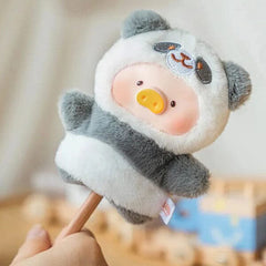 TOYZERO+ x Lulu The Piggy: Animal Party Puppet Show Series Plush Keychain Blind Box (1pc) Simple TOYZEROPLUS