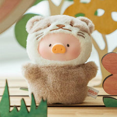 TOYZERO+ x Lulu The Piggy: Animal Party Puppet Show Series Plush Keychain Blind Box (1pc) Simple TOYZEROPLUS