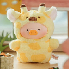 TOYZERO+ x Lulu The Piggy: Animal Party Puppet Show Series Plush Keychain Blind Box (1pc) Simple TOYZEROPLUS