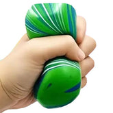 Sugah-Mals Marble Squares Sugar Cube Stress Ball Squishy Fidget Toy (1pc) Color Ships Assorted Simple Sugah-Mals