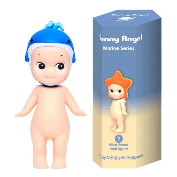 Sonny Angel Collectable Mini Cherub Figurines Marine Series Blind Box (1pc) Simple Sonny Angel