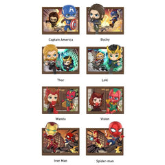 Pop Mart x Disney: Marvel Photo Frames Series Scene Set Figurine Blind Box (1pc) Simple Pop Mart