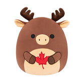 Squishmallows Super Soft Plush Toys 7.5" Maurice The Moose (Maple Leaf) Simple Squishmallows