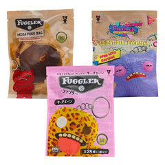 Fuggler Mega FUGG Bag Collectible Figurine Keychains 3-Pack Blind Bag (3pc) Simple Fuggler