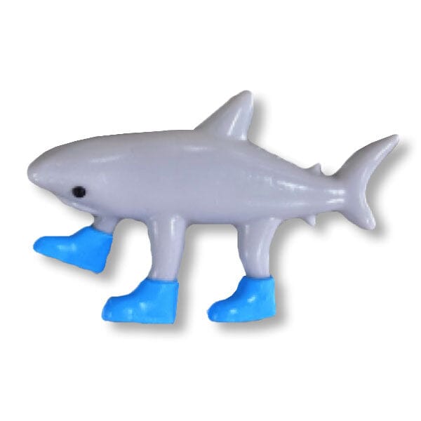 SqueezeSquad Taba Deluxe Premium Silicone Squishy Fidget Toy - Shark Meme Buddy Simple SqueezeSquad