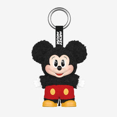 Pop Mart x Disney: Mickey Family Cute Together Series Plush Keychain Blind Box (1pc) Simple Pop Mart