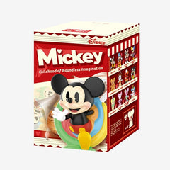 Pop Mart x Disney: Mickey Childhood Of Boundless Imagination Series Figurine Blind Box (1pc) Simple Pop Mart