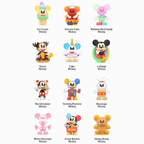 Pop Mart x Disney: Mickey Childhood Of Boundless Imagination Series Figurine Blind Box (1pc) Simple Pop Mart