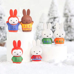Miffy Winter Series Collectible Figurine Blind Box (1pc) Simple Miffy