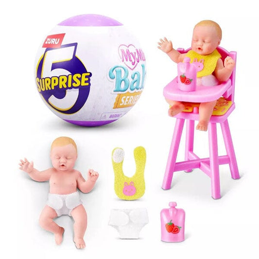 ZURU 5 Surprise My Mini Baby Series 2 Collectible Capsule Simple ZURU