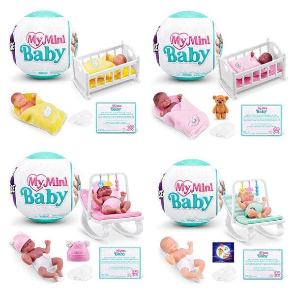 ZURU™ 5 Surprise™ My Mini Baby Series 1 Collectible Capsule Simple Showcase