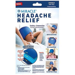 Miracle™ Headache Relief Cap 360° Gel Cooling & Compression Simple Showcase