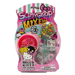 Sanrio Hello Kitty & Friends SlimyGloop Mix'Ems Pre-Made Slime & Accessories Kit (2.5oz) Multiple Styles Preorder Showcase Hello Kitty Pink Slime Kit
