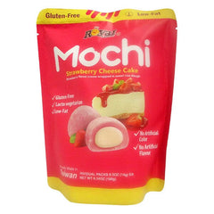Royal Family Mochi Rice Treats (12pc) Strawberry Cheesecake Simple Royal Family