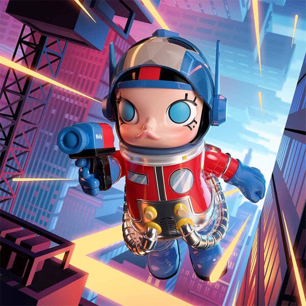 Pop Mart x Molly: MEGA Space Molly 400% Optimus Prime Giant 12" Figurine (1pc) Simple Pop Mart