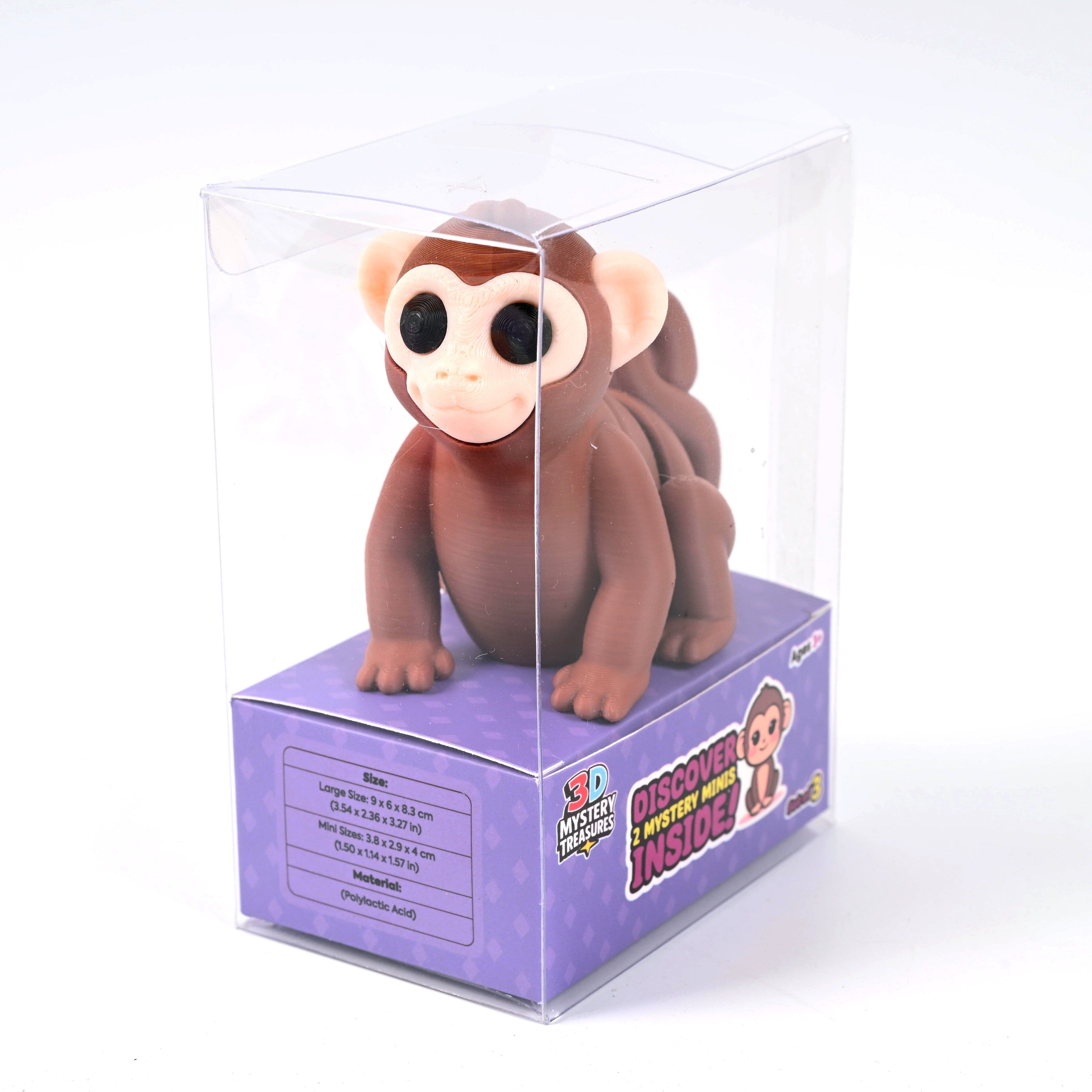 3D Mystery Treasures: Monkey Fidget Simple Exclusive