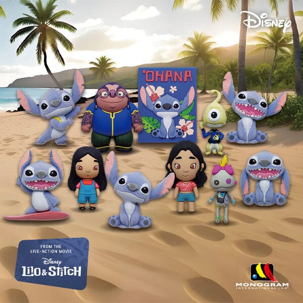 Disney's Lilo & Stitch 2025 New Movie 3D Anime Bag Clip Blind Bag (1pc) Simple Spider-Man