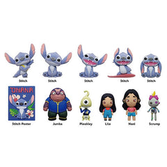 Disney's Lilo & Stitch 2025 New Movie 3D Anime Bag Clip Blind Bag (1pc) Simple Spider-Man