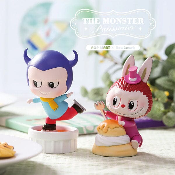 Pop Mart x THE MONSTERS: Patisseries Series Figurine Blind Box (1pc) Simple Pop Mart