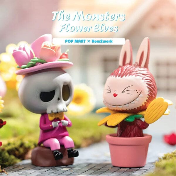 Pop Mart x THE MONSTERS: Flower Elves Series Figurine Blind Box (1pc) Simple Pop Mart