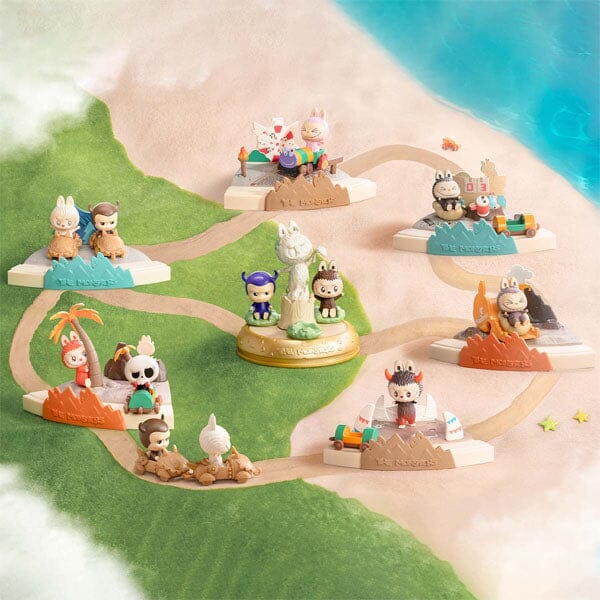 Pop Mart x THE MONSTERS: Playing Games Series Scene Sets Figurine Blind Box (1pc) Simple Pop Mart