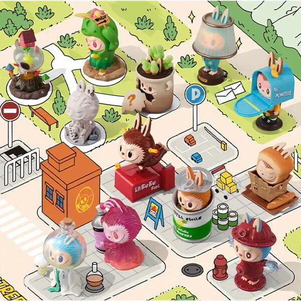 Pop Mart x THE MONSTERS: Almost Hidden Series Figurine Blind Box (1pc) Simple Pop Mart