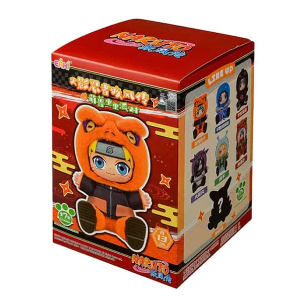 EAKI x Naruto Shippuden "Cute Beast Party" Series 2 Plush Keychain Blind Box (1pc) Simple EAKI