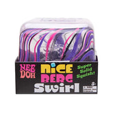 Nee Doh Nice Berg Swirl GIANT Squishy Fidget Toy (1pc) Color Ships Assorted Simple Nee Doh