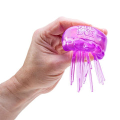 Nee Doh JellySquish Jellyfish Shaped Squishy Fidget Toy (1pc) Color Ships Assorted Simple Nee Doh