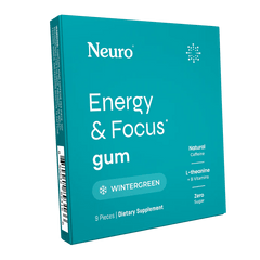 Neuro: Wintergreen Chewing Gum – Energy & Focus Simple Neuro